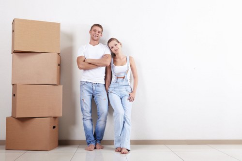 House movers planning a residential move in Crystal Palace