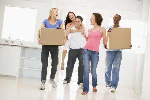 Office relocation team planning a business move in Crystalpalace