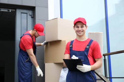 Local removals team managing access and parking in Crystal Palace