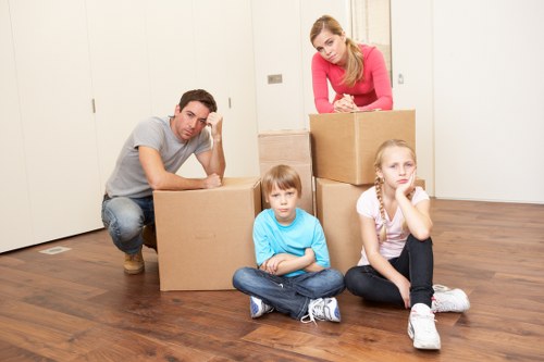 Packing and loading assistance for a local man and van removal